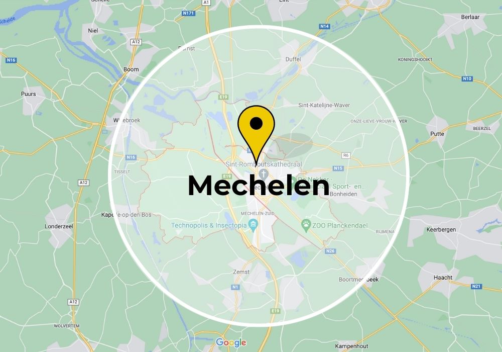 Elektricien werkgebied Mechelen